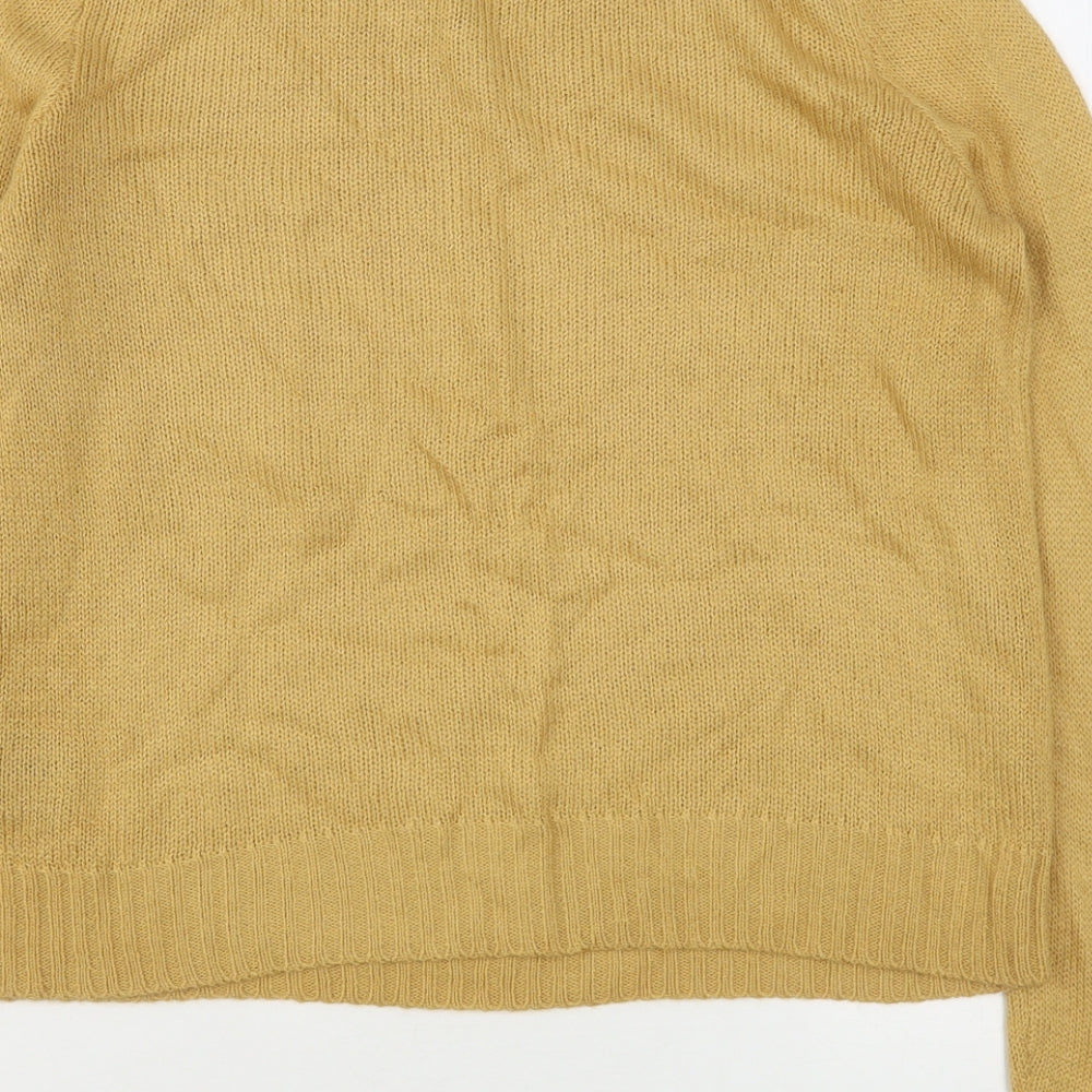 Womens UK Size XS H&M Beige Pullover Jumper
