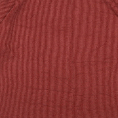 Primark Womens Pink Round Neck  Polyester Pullover Jumper Size 6