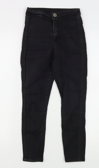 ASOS Womens Black  Cotton Skinny Jeans Size 26 in L23 in Regular