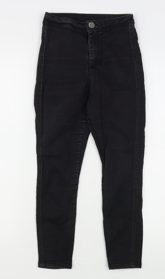 ASOS Womens Black  Cotton Skinny Jeans Size 26 in L23 in Regular