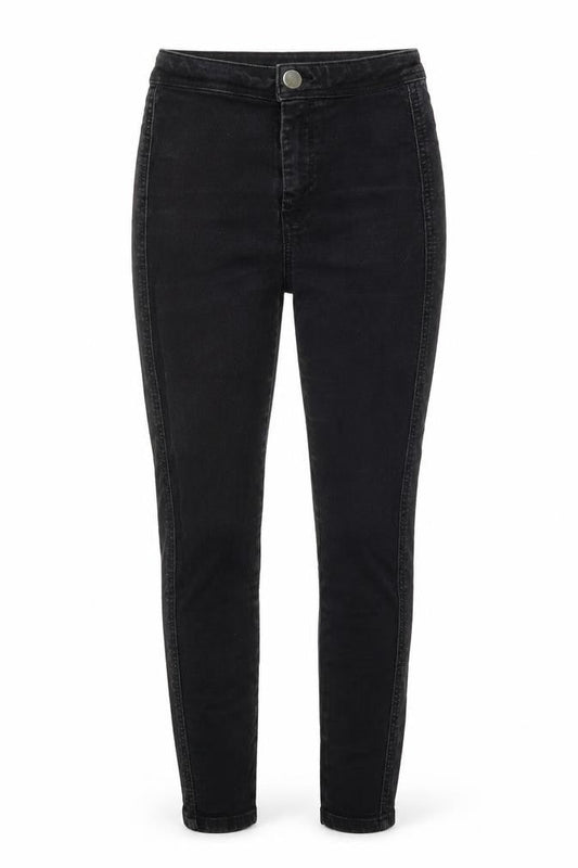 Womens UK Size 26 in ASOS Regular Fit Skinny Black Jeans