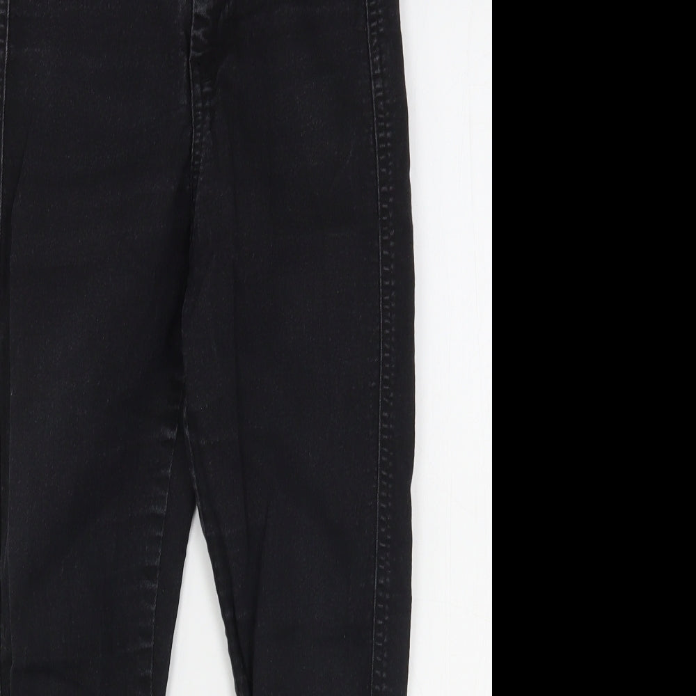 ASOS Womens Black  Cotton Skinny Jeans Size 26 in L23 in Regular