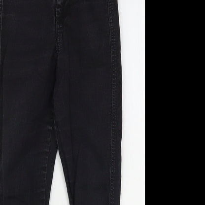ASOS Womens Black  Cotton Skinny Jeans Size 26 in L23 in Regular