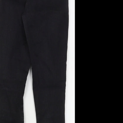 ASOS Womens Black  Cotton Skinny Jeans Size 26 in L23 in Regular