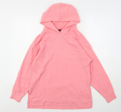 Womens UK Size XS Dunnes Stores Pink Pullover Hoodie