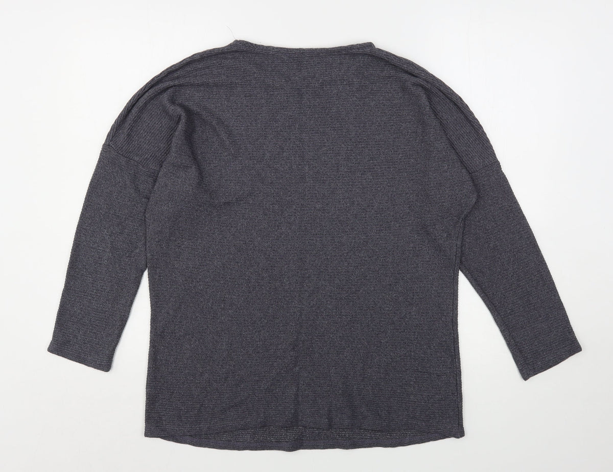 Womens UK Size L George Grey Pullover Jumper