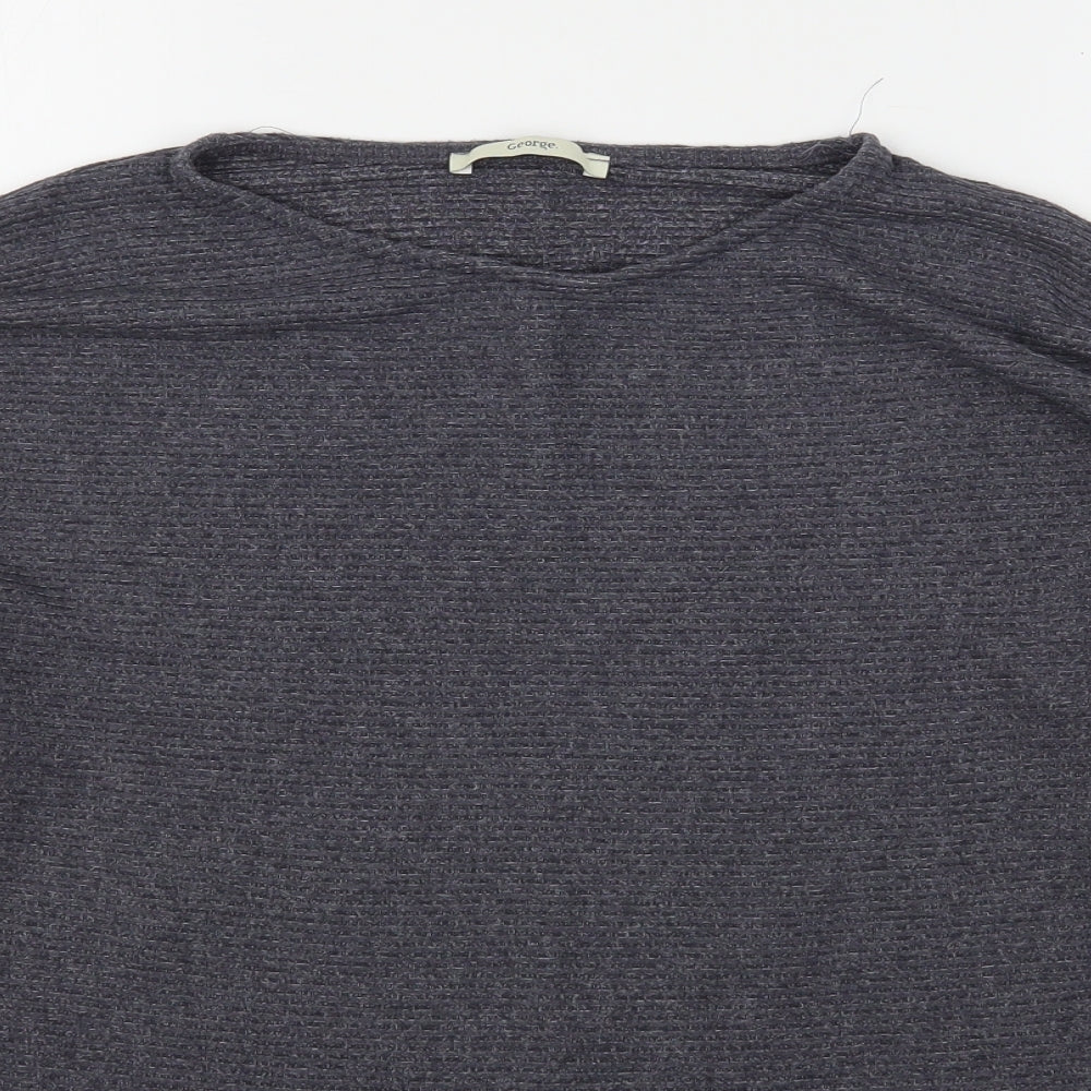 Womens UK Size L George Grey Pullover Jumper