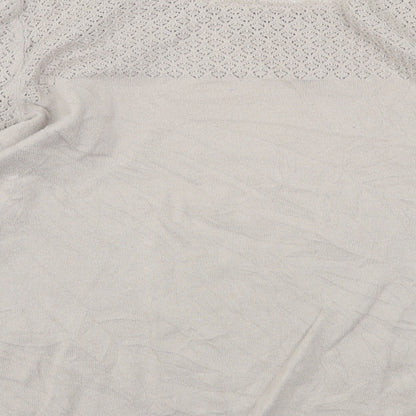 Womens UK Size 12 Marks and Spencer Beige Pullover Jumper