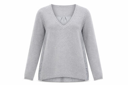 Womens UK Size L Oasis Grey Pullover Jumper