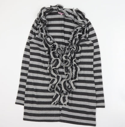 Womens UK Size 12 Per Una Grey Cardigan Jumper