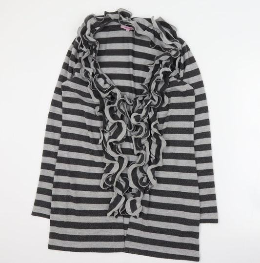 Womens UK Size 12 Per Una Grey Cardigan Jumper