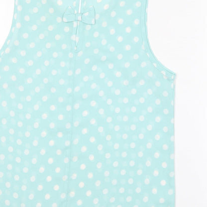 Womens UK Size 12 New Look Blue Basic Blouse