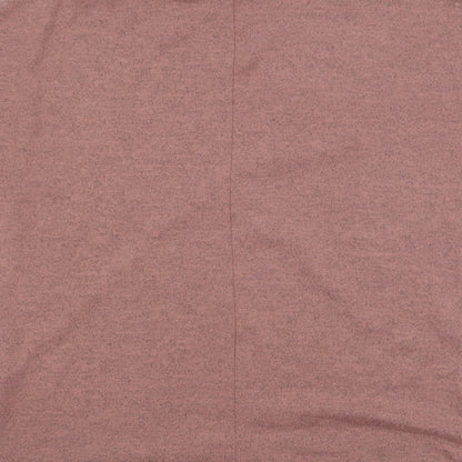 Primark Womens Brown  Polyester Basic T-Shirt Size 8 Round Neck