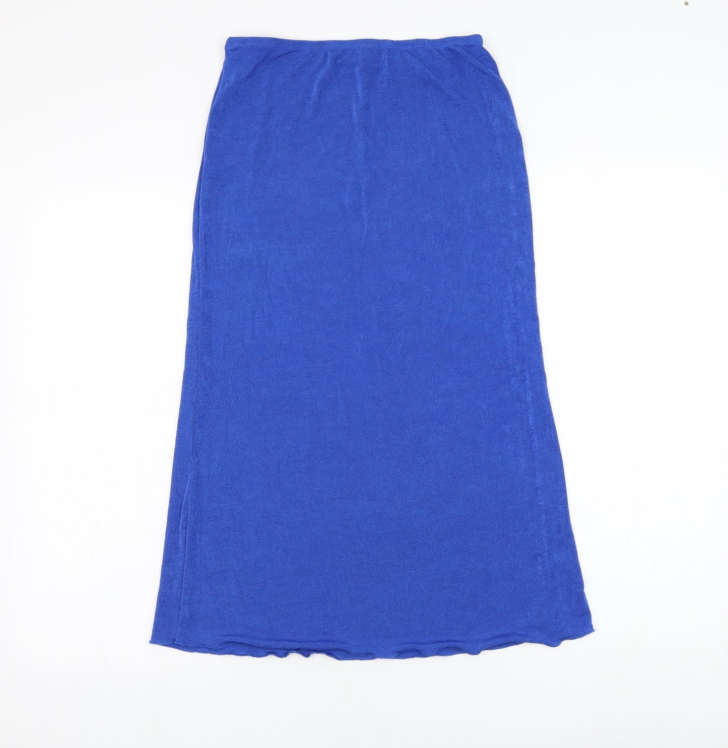 SheIn Womens Blue  Polyester Straight & Pencil Skirt Size 8
