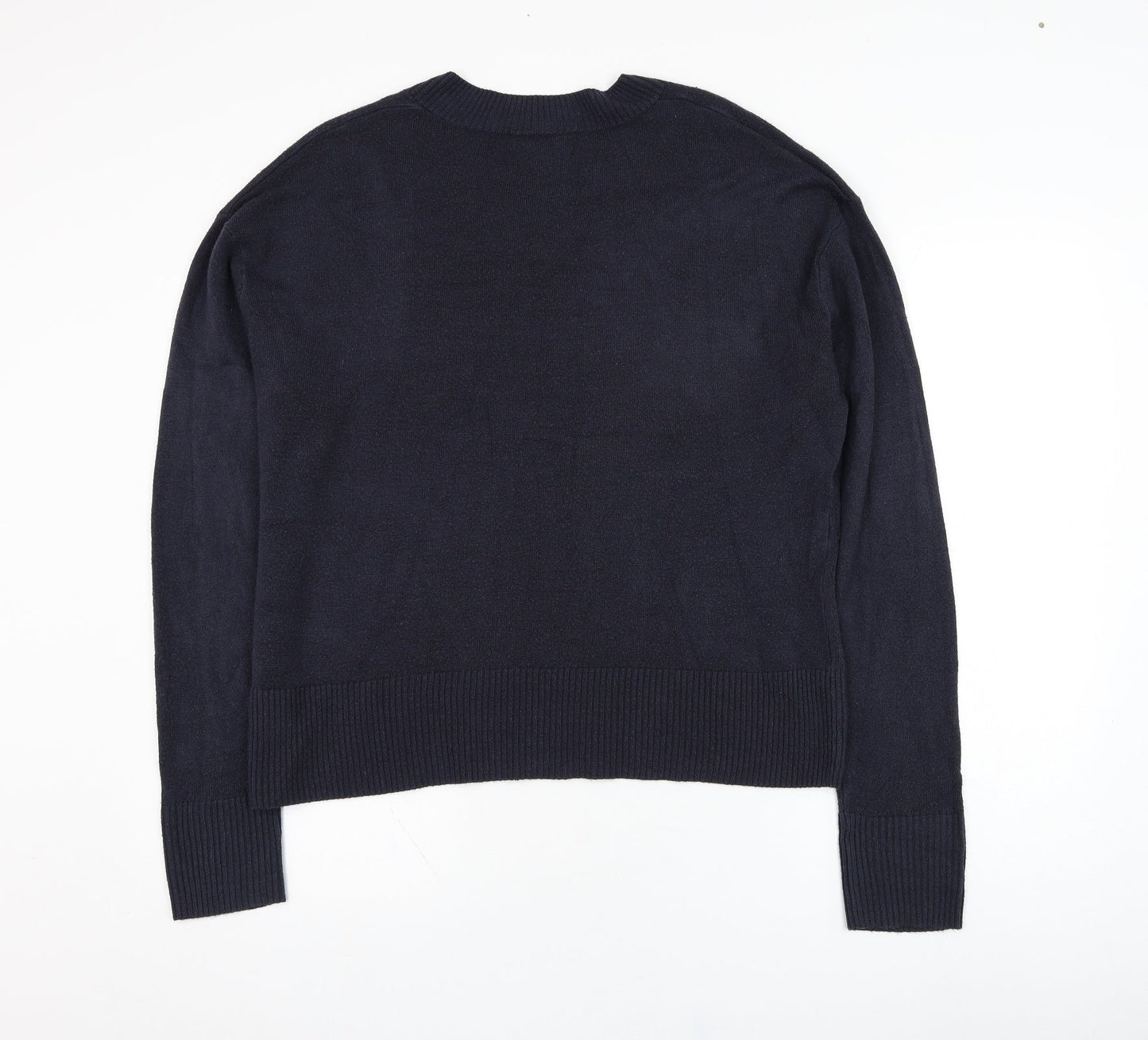 Womens UK Size 18 Marks and Spencer Blue Pullover Jumper