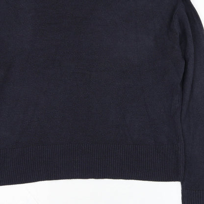 Womens UK Size 18 Marks and Spencer Blue Pullover Jumper