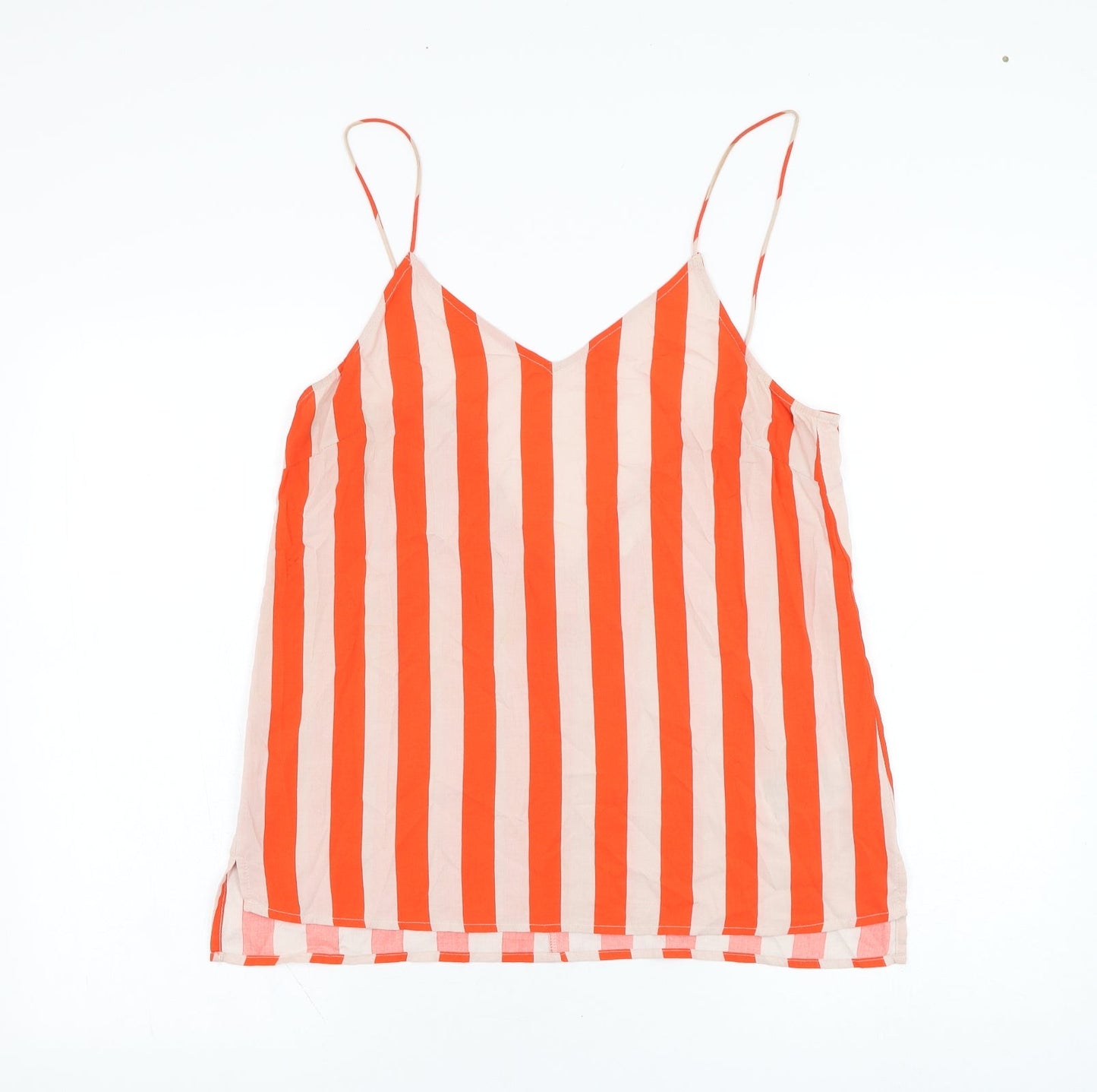 Womens UK Size 10 Villa Red Basic Tank