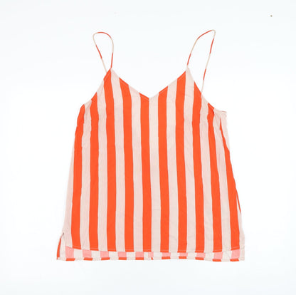 Womens UK Size 10 Villa Red Basic Tank