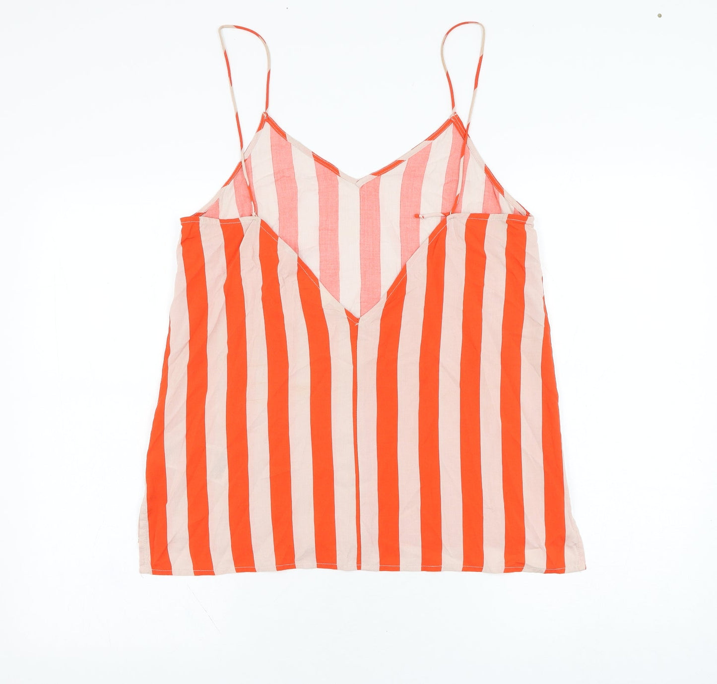Womens UK Size 10 Villa Red Basic Tank