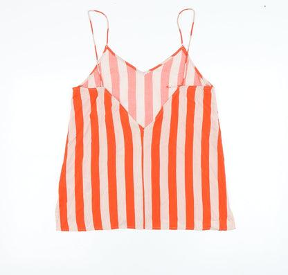 Womens UK Size 10 Villa Red Basic Tank