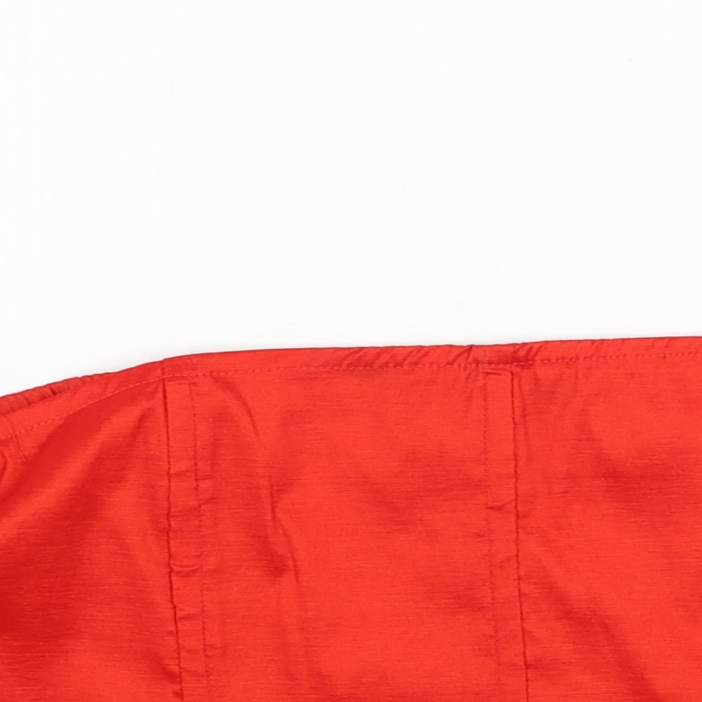 Womens UK Size 12 NaaNaa Red Cropped Tank