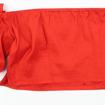 Womens UK Size 12 NaaNaa Red Cropped Tank