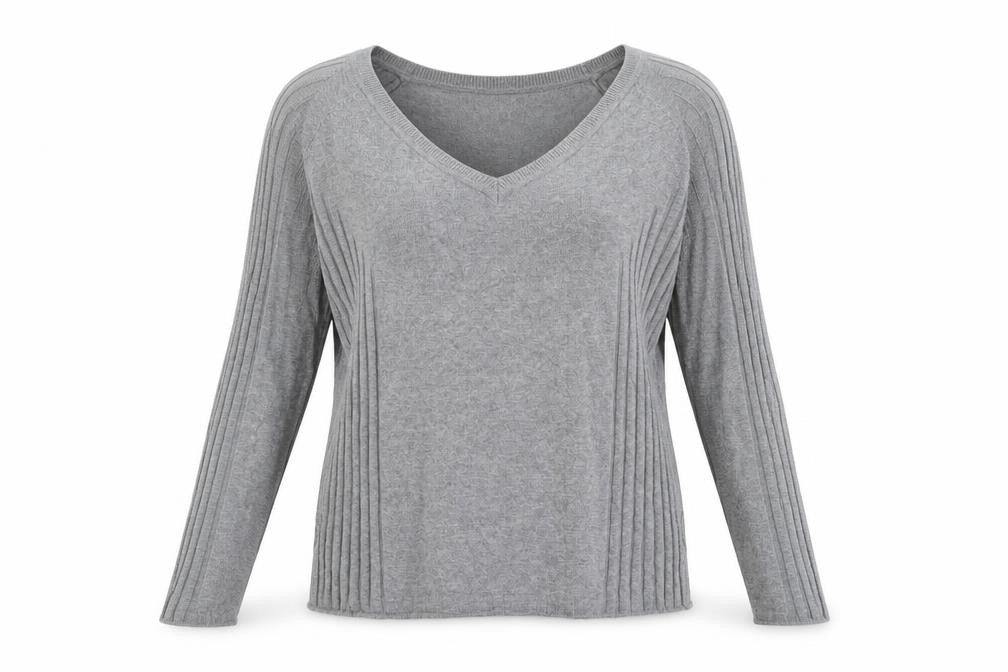 Womens UK Size XL MNG Grey Pullover Jumper