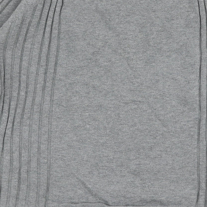 Womens UK Size XL MNG Grey Pullover Jumper