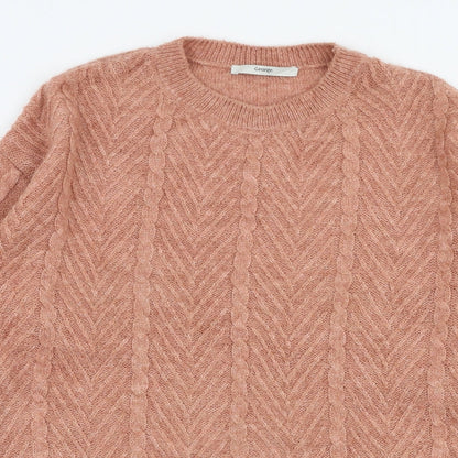 Womens UK Size S George Brown Pullover Jumper