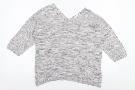 Womens UK Size 14 Marks and Spencer Grey Pullover Jumper