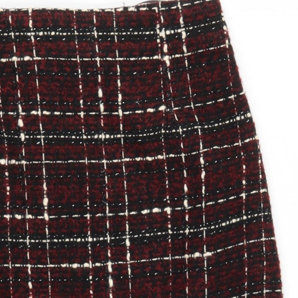 Limited Edition Womens Brown  Acrylic A-Line Skirt Size 8