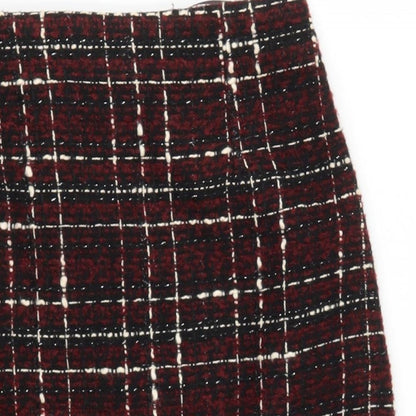 Limited Edition Womens Brown  Acrylic A-Line Skirt Size 8