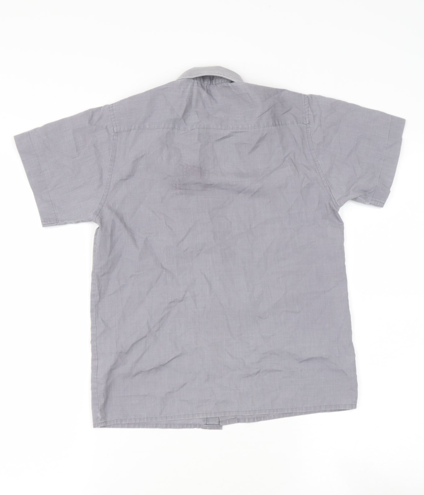 robinsons Boys Grey  Polyester Basic Button-Up Size 8 Years Collared
