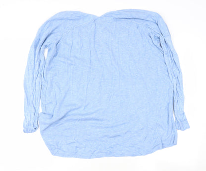 Womens UK Size 8 Topshop Blue Pullover Jumper