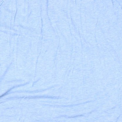 Womens UK Size 8 Topshop Blue Pullover Jumper