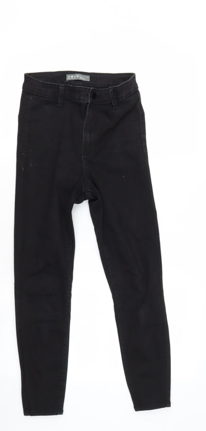 Womens UK Size 8 Denim and Co Regular Fit Mom Black Jeans