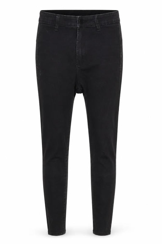 Womens UK Size 8 Denim and Co Regular Fit Mom Black Jeans