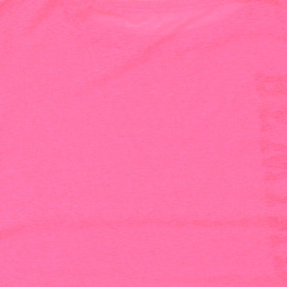Womens UK Size 8 Preworn Pink Basic T-Shirt