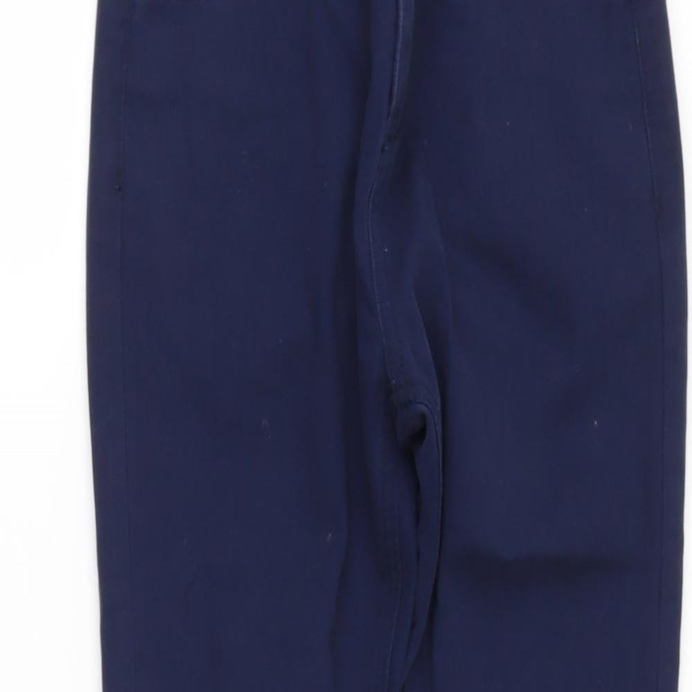 Denim & Co. Girls Blue  Cotton Skinny Jeans Size 9-10 Years  Regular