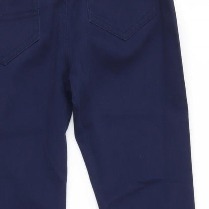 Denim & Co. Girls Blue  Cotton Skinny Jeans Size 9-10 Years  Regular
