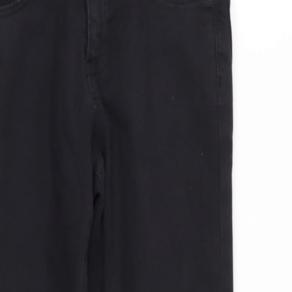 Zara Girls Black  Polyester Skinny Jeans Size 9 Months  Regular