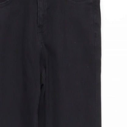 Zara Girls Black  Polyester Skinny Jeans Size 9 Months  Regular