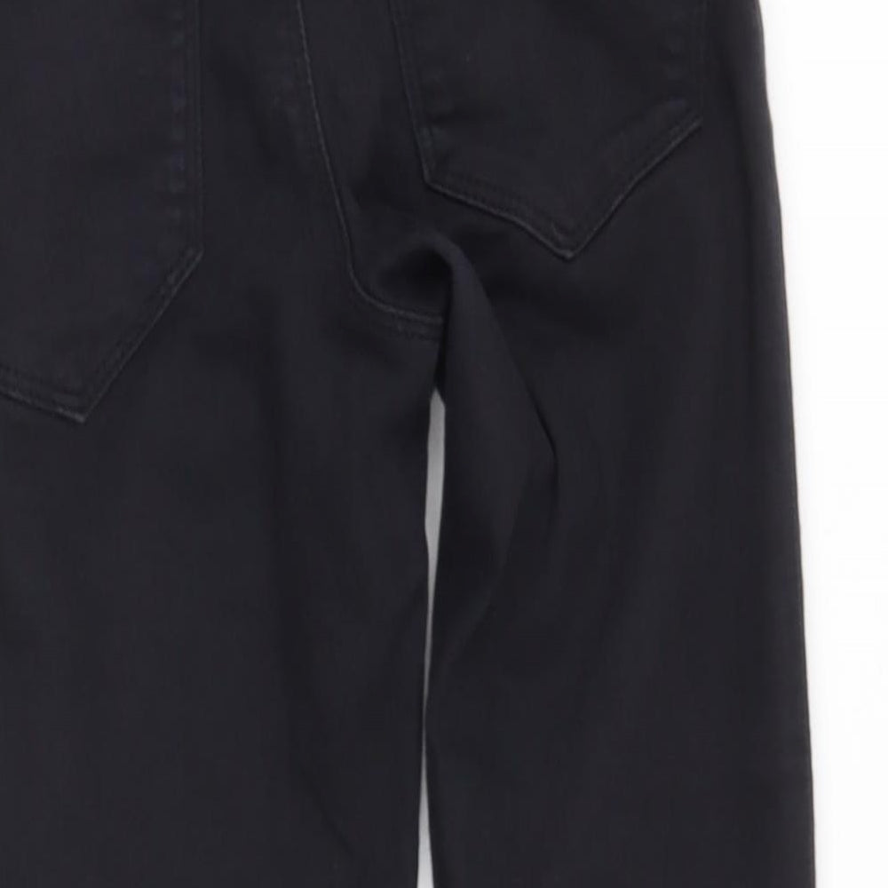 Zara Girls Black  Polyester Skinny Jeans Size 9 Months  Regular