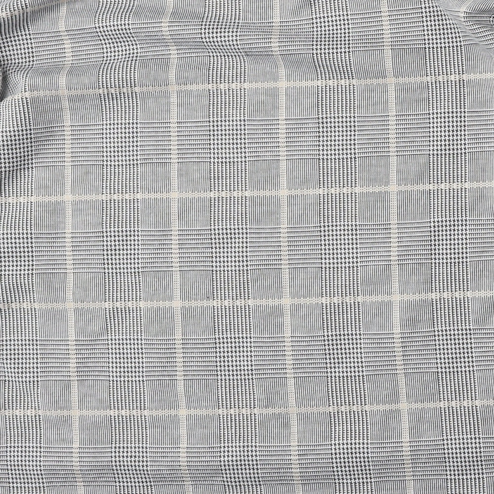 Primark Womens Multicoloured Plaid Polyester Pullover Sweatshirt Size 10