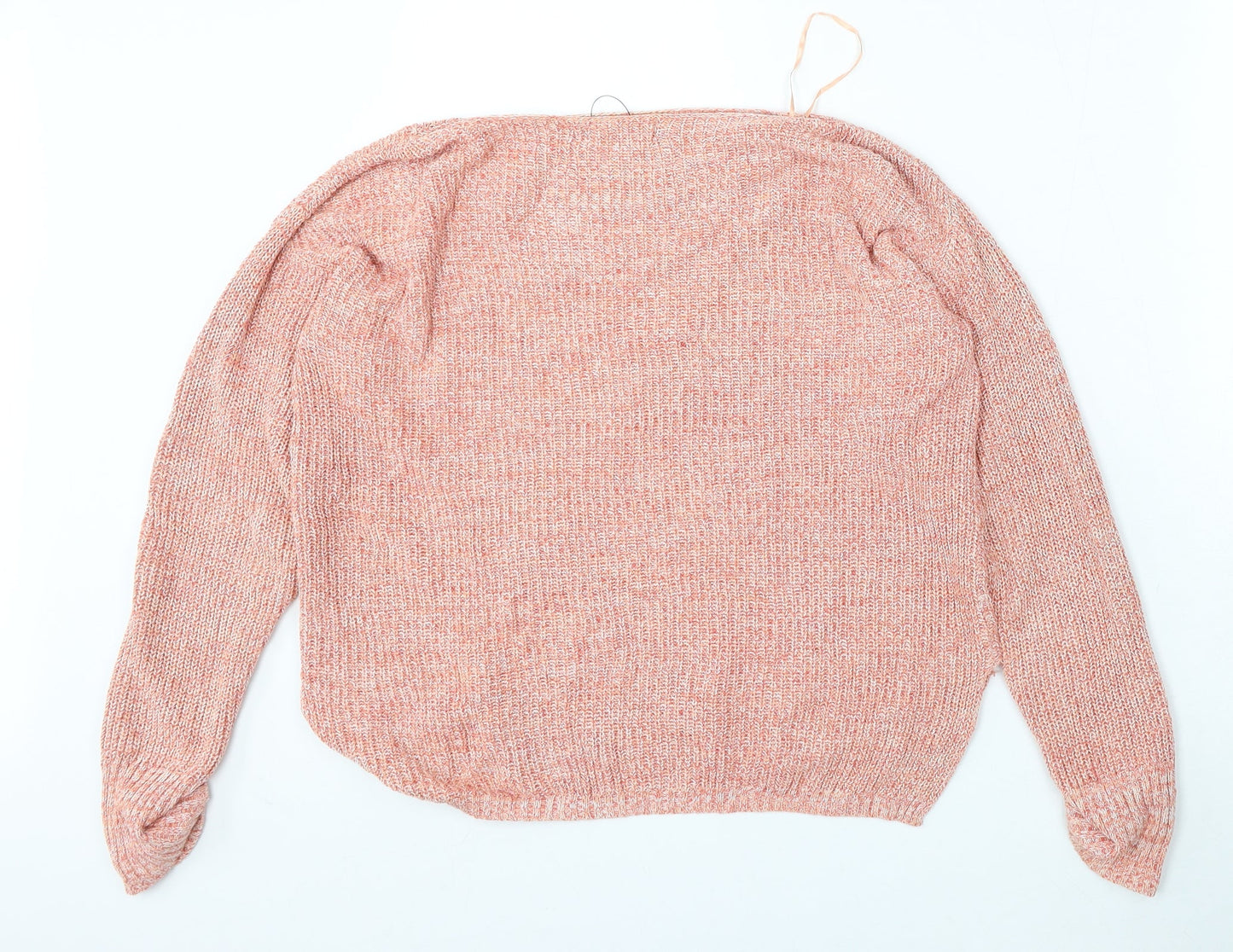 Womens UK Size S Marks and Spencer Red Pullover Jumper