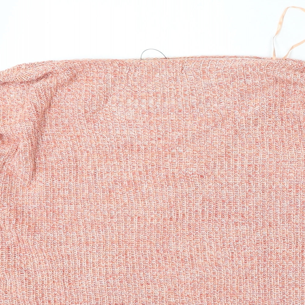 Womens UK Size S Marks and Spencer Red Pullover Jumper
