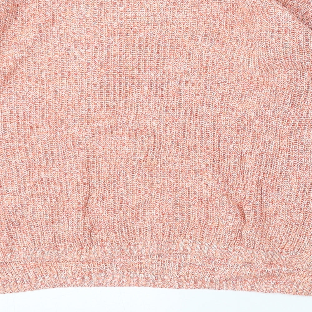 Womens UK Size S Marks and Spencer Red Pullover Jumper