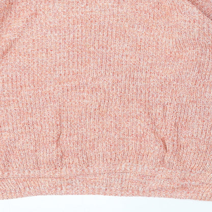 Womens UK Size S Marks and Spencer Red Pullover Jumper