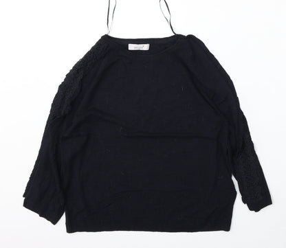 Womens UK Size 8 Marks and Spencer Blue Pullover Jumper
