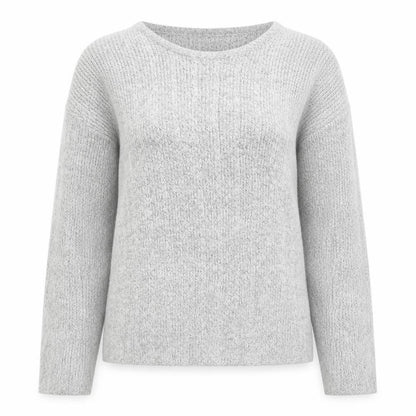 Womens UK Size M C&A Grey Pullover Jumper